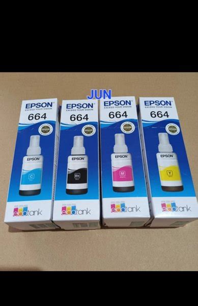 Jual Tinta Original Epson L110 L120 L130 L210 L220 L300 L310 L350 L355 L360 L365 L380 L385 L455