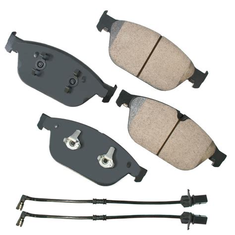 Akebono Euro Ultra Premium Ceramic Disc Brake Pad Kit Akebono