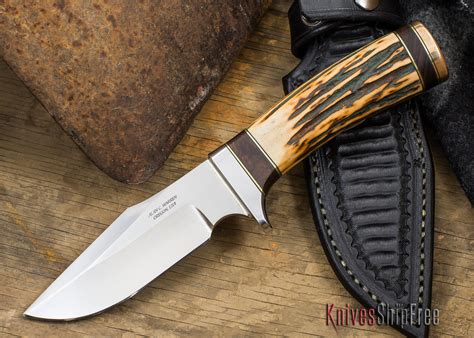 Alan Warren Knives Custom Hunter Stag Handle 1959 All Knives