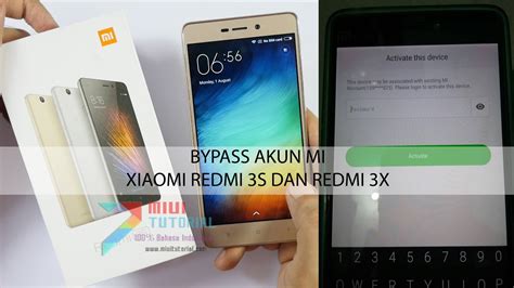 Mi Akun Xiaomi Redmi S Dan Redmi X Kamu Terkunci Sendiri Bypass