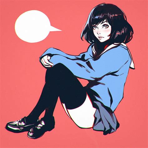 Artwork Illustrations Of Ilya Kuvshinov Art Character Art Illustration