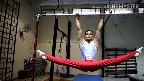 Gymnastics Horizontal Bar Exercise Effective Conditioning Exercise