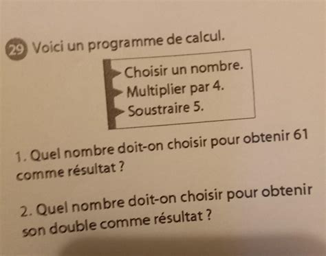 Bonjoir Pouvez Vous Maider Pour La Eme Question De L Exercice Svp