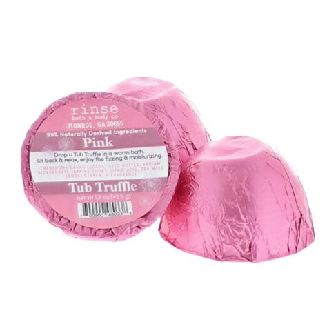 Pink Tub Truffle By Rinse Bath And Body