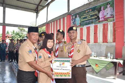 Danrem Santiago Hadiri Pembukaan Persami Saka Wira Kartika Kodam