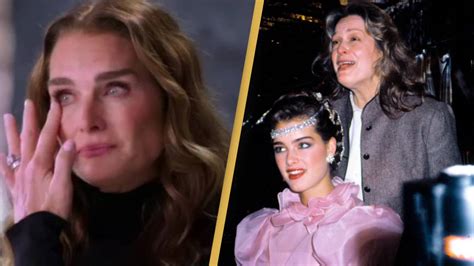 Brooke Shields Tears Up As She Asks Why Her Mom Let Her Star In