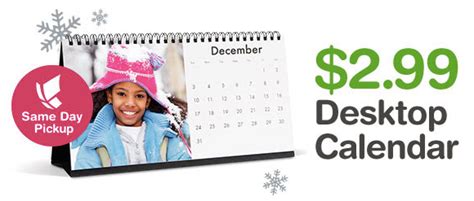 Walgreens Photo: Desktop Calendar Only $2.99 (Reg. $9.99) - Wheel N ...