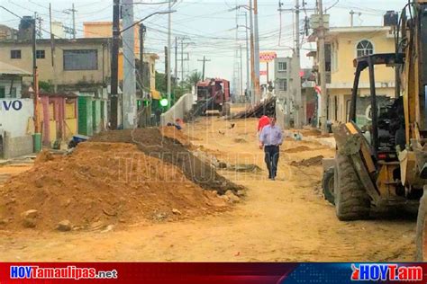 Hoy Tamaulipas Avanzan Obras Del Puente Sobre El Canal De La