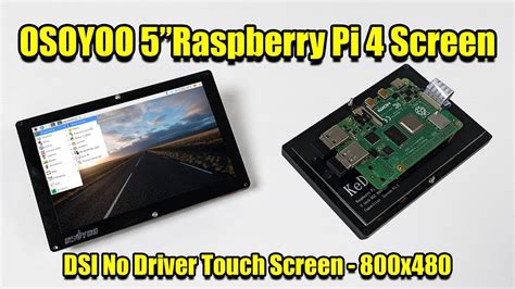 Osoyoo Raspberry Pi Screen X Hz Dsi No Driver Touch