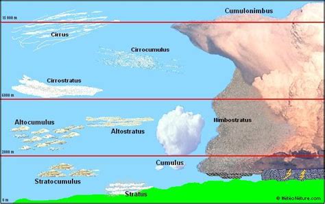 LA COMPOSITION et FORMATION DES NUAGES Météoliveauvergne