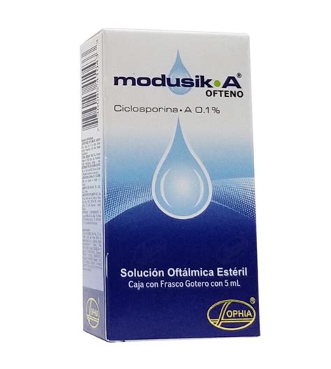 Modusik A Soluci N Oft Lmica Farmaciard