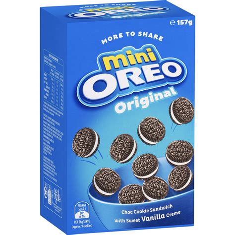 Oreo Mini Original Cookies Sharepack G Woolworths