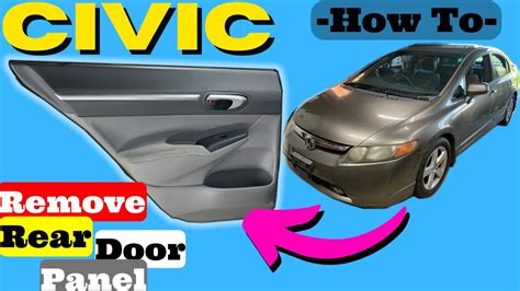 Honda Civic Replace Ruber On Driver Door I Drive A Ci