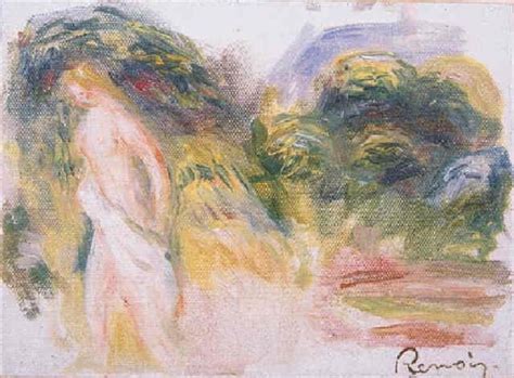 Femme Nue Dans Un Paysage By Pierre Auguste Renoir On Artnet