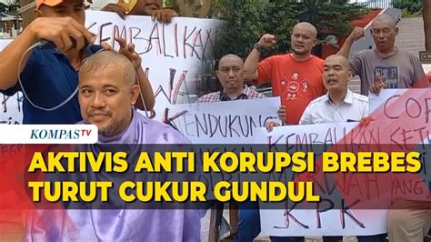 Merasa Prihatin Aktivis Brebes Cukur Gundul Usai Firli Bahuri Jadi