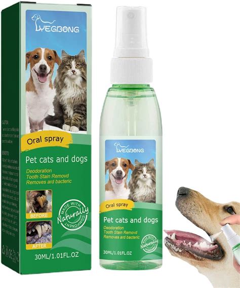 Rafra Chisseur D Haleine Pour Chien Pets Fresh Breath Spray Dentaire