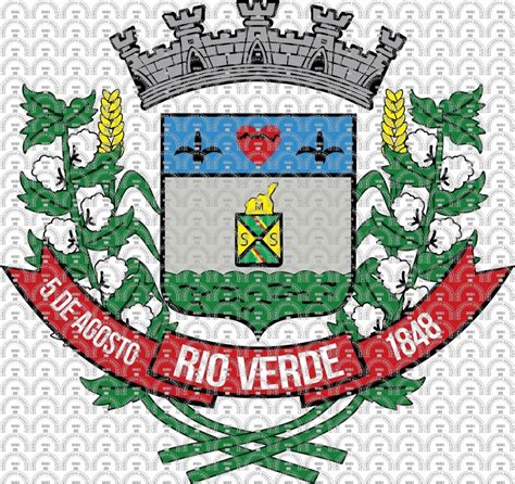 Bras O E Bandeira Da Cidade De Rio Verde Go Mbi Br