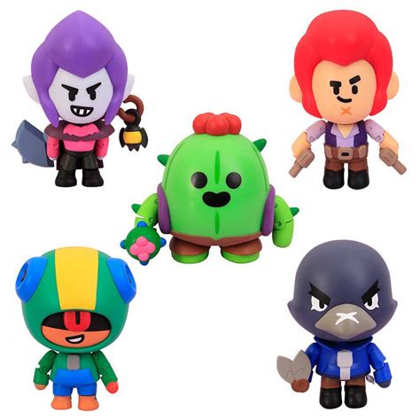 Brawl Stars Action Figures 1 Pack Assorted Brawlers Toys Hako Bun