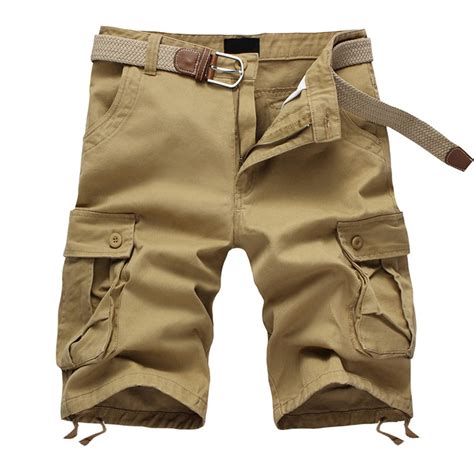 Jsaierl Mens Cargo Shorts Big And Tall Multi Pockets Shorts Outdoor