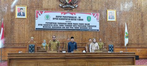 Paripurna Dprd Apbd Kutim Diproyeksikan Capai Rp Triliun Jejak