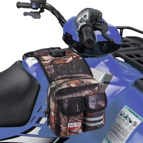 Kemimoto Bolsa De Tanque Para Cuatrimoto Impermeable Con Refrigerador