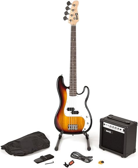 Donner E Bass Gitarre Anfänger Set 4 Saiten P Stil Bass Gitarren In Voller Größe Elektrobass