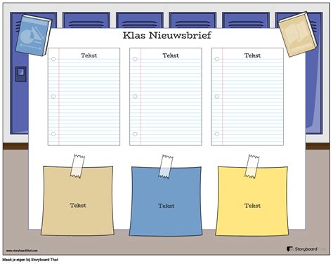 Klassenblad Storyboard By Nl Examples