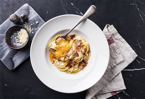 Comment faire des vraies pâtes carbonara Marie Claire