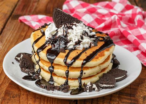 Oreo Pancakes Chocolate With Grace