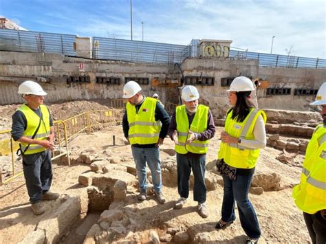 Alicante supervisa las excavaciones arqueológicas que se desarrollan en