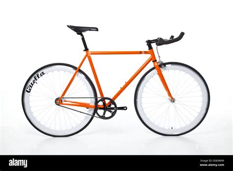 fixed gear bicycle stock photo alamy
