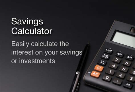 Saving Finance Calculator