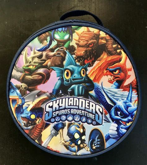 Skylanders Spyros Adventure Circular Case Official Storage Bag Case