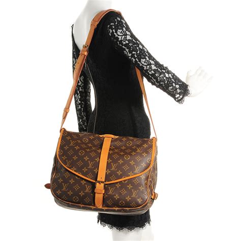 Louis Vuitton Monogram Saumur 35 91522