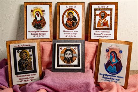 Подарочные паломнические иконы обереги в дорогу и от пожара, сувенирные ...