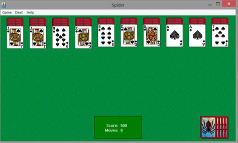 Spider Solitaire Classic Windows Xp Titorail