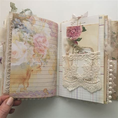 Shabby Chic Junk Journal Vintage Junk Journal Diy Journal Books