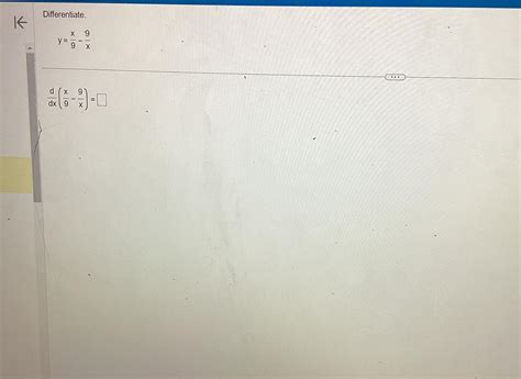 Solved Differentiate Y X Xddx X X Chegg