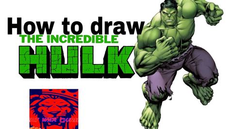 How To Draw Hulk Step By Step Very Easy Tutorial Marvel Avengers