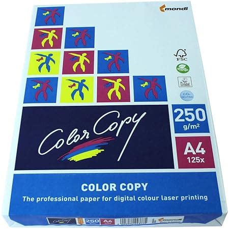 Mondi Color Copy Farbkopierpapier A Wei Geriest G Qm