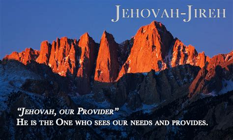 Our Provider: Jehovah Jireh – Malaysia’s Christian News Website