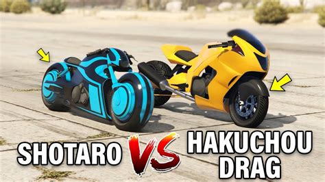 Gta Online Hakuchou Drag Vs Shotaro Which Is Fastest Artofit