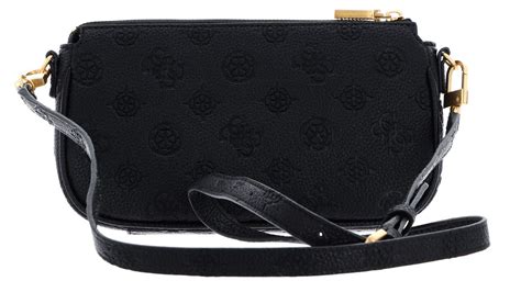 Guess Umh Ngetasche Izzy Double Pouch Crossbody Black Modeherz