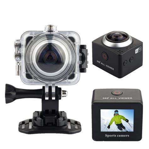 MARVUE S8 360 Degree Panoramic Camera Action Sports Camera WIFI 12MP 4K