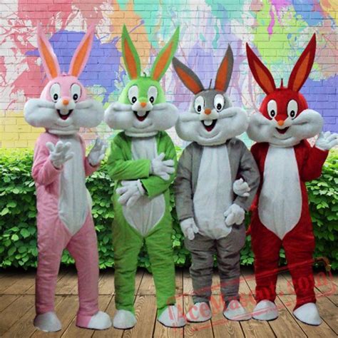 Bunny Mascot Costume for Adults