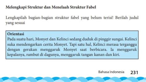 Kunci Jawaban Bahasa Indonesia Kelas 7 Semester 2 Halaman 231