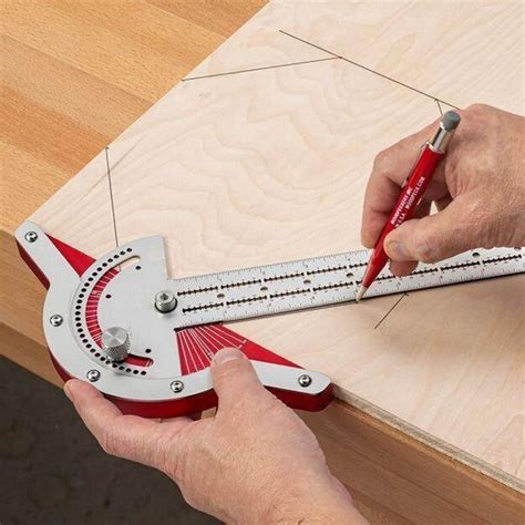 Woodworkers Edge Rule Woodpeckers Ruler Woodpecker Measuring Toolguyd