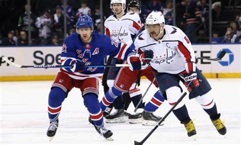 Capitals Vs Rangers Betting New York Stays Dominant Point Spreads