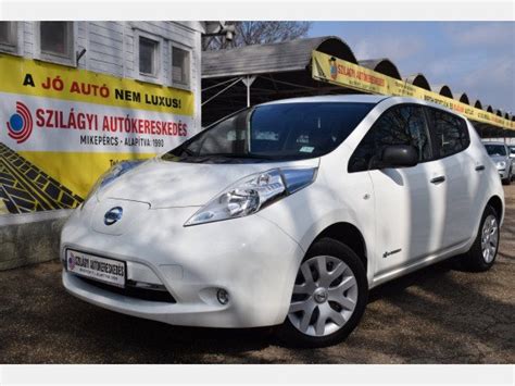 Elad Haszn Lt Nissan Leaf Acenta Kwh Automata Mikep Rcs Hajd