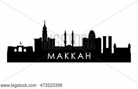 Makkah Skyline Vector Photo Free Trial Bigstock